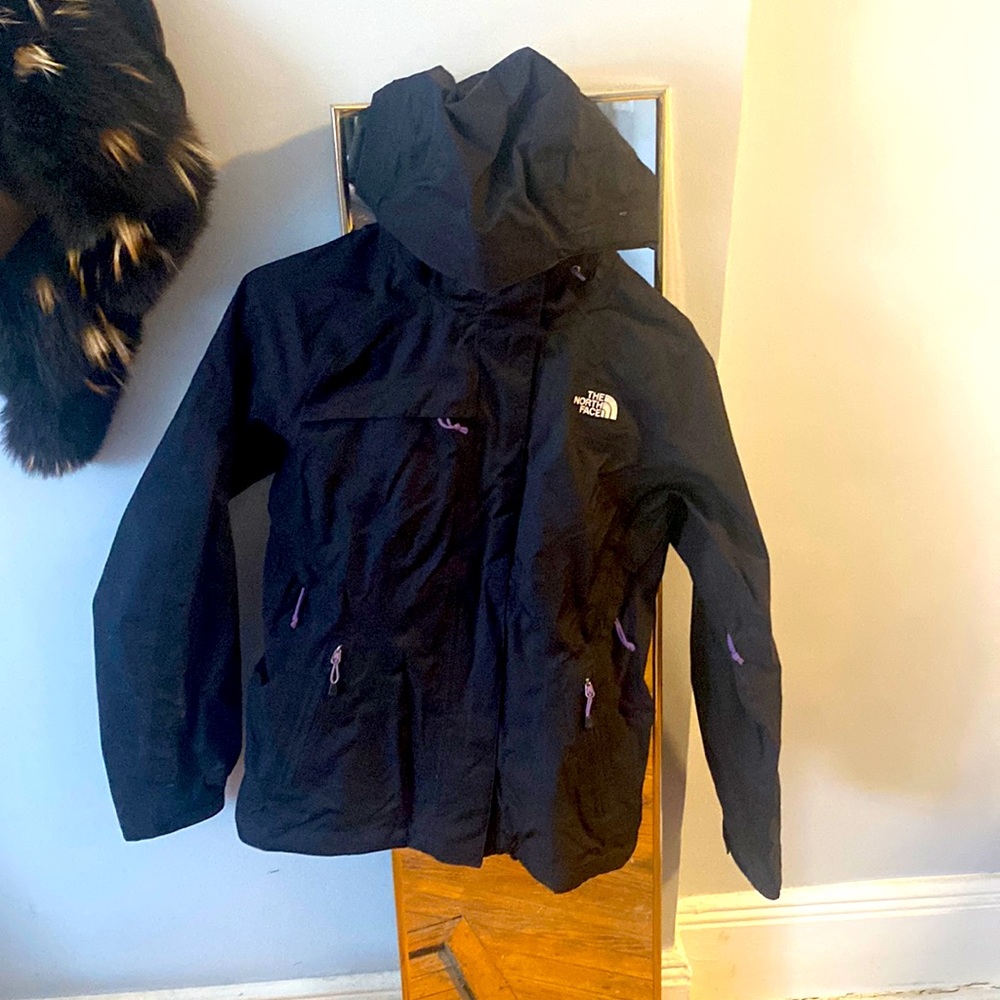 Black North Face ski shell